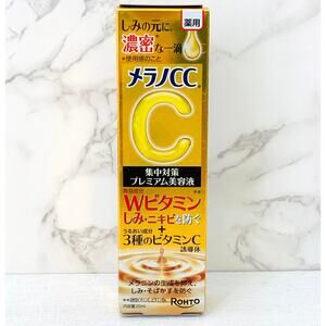 NEW! Rohto MELANO CC Anti-Spot Premium Brightning Essence Serum 20ml JAPAN